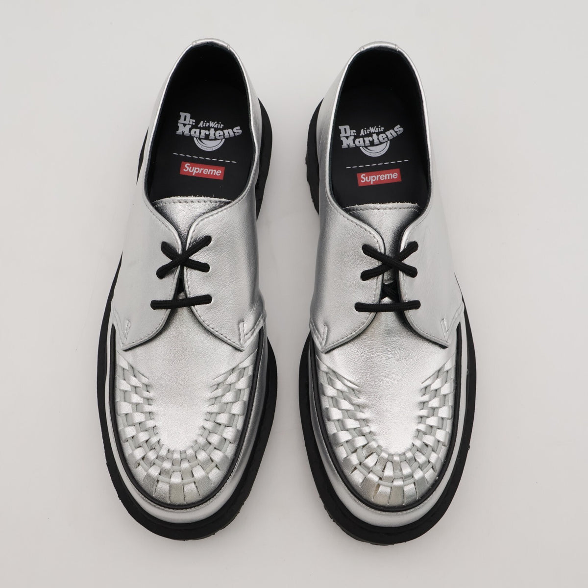 31773040 Supreme Dr.Martens Ramsey Creeper Silver