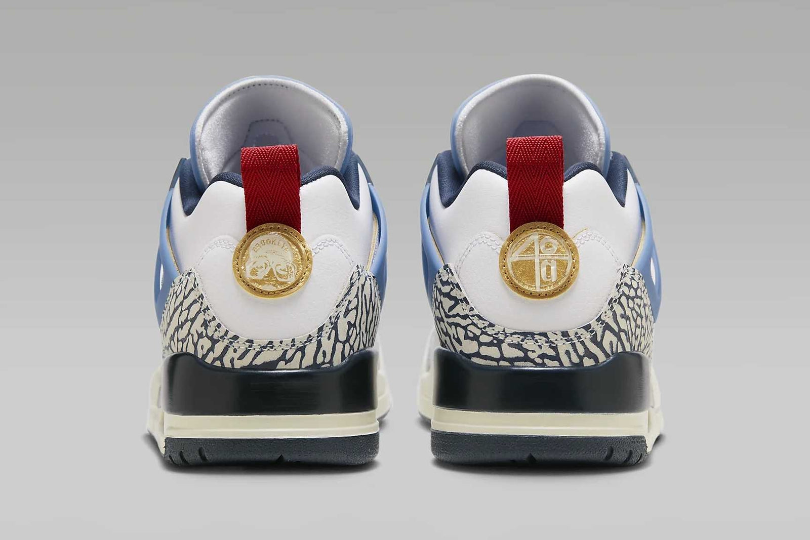 HM3712-164 Nike Jordan Spizike Low White Aegean Storm (Men's)