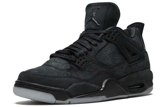 930155-001 KAWS Nike Air Jordan 4 Retro Black (Men's)