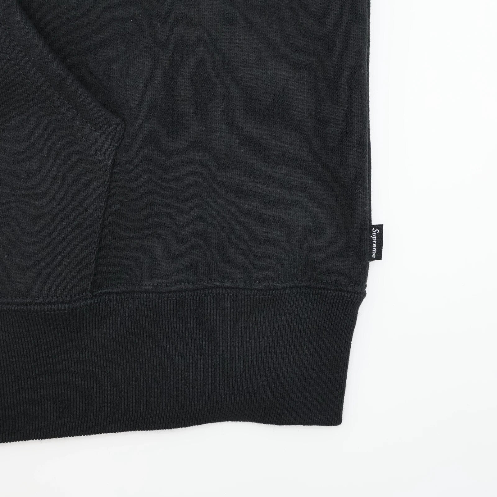 Supreme S Logo Zip Up Hooded Sweatshirt Black (FW24)