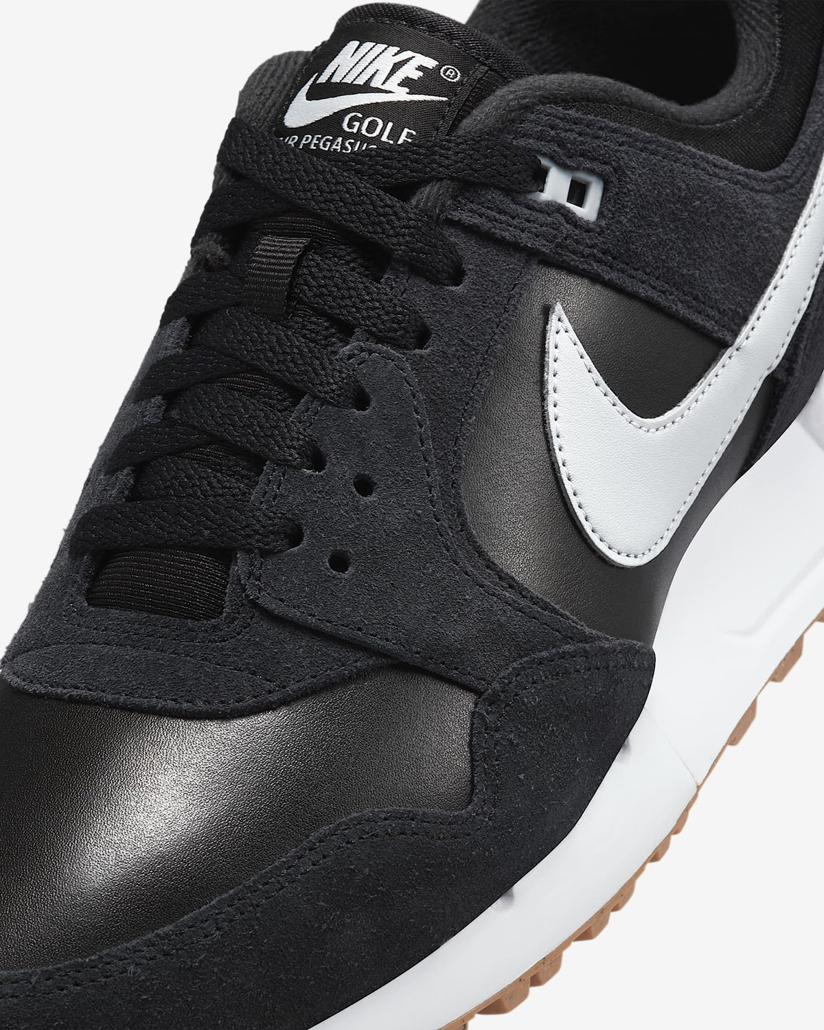 FJ2245-004 Nike Air Pegasus '89 G Black White Gum Medium Brown Wolf Grey (Men's)