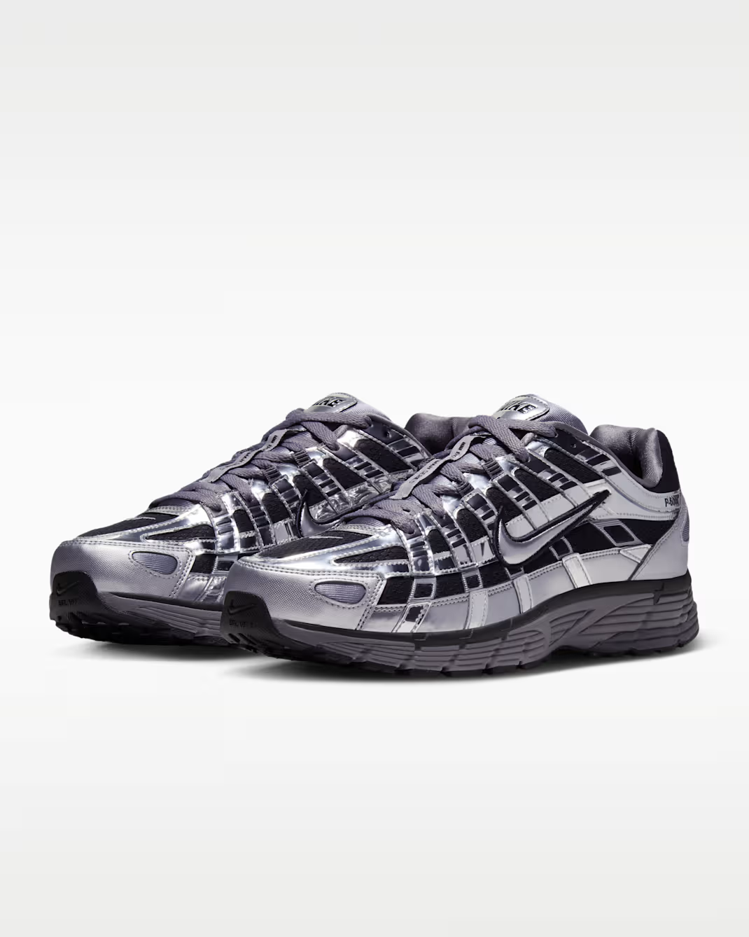 CN0149-002 Nike P-6000 "Black/Pencil Point/Dark Grey/Metallic Silver"