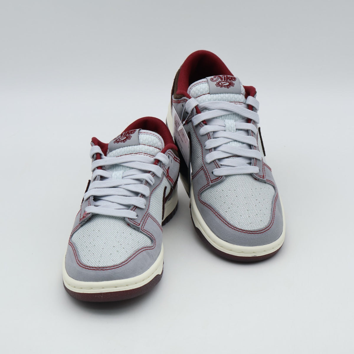 IH1942-001 Nike Dunk Low Retro SE Pure Platinum Burgundy Crush (Men's)