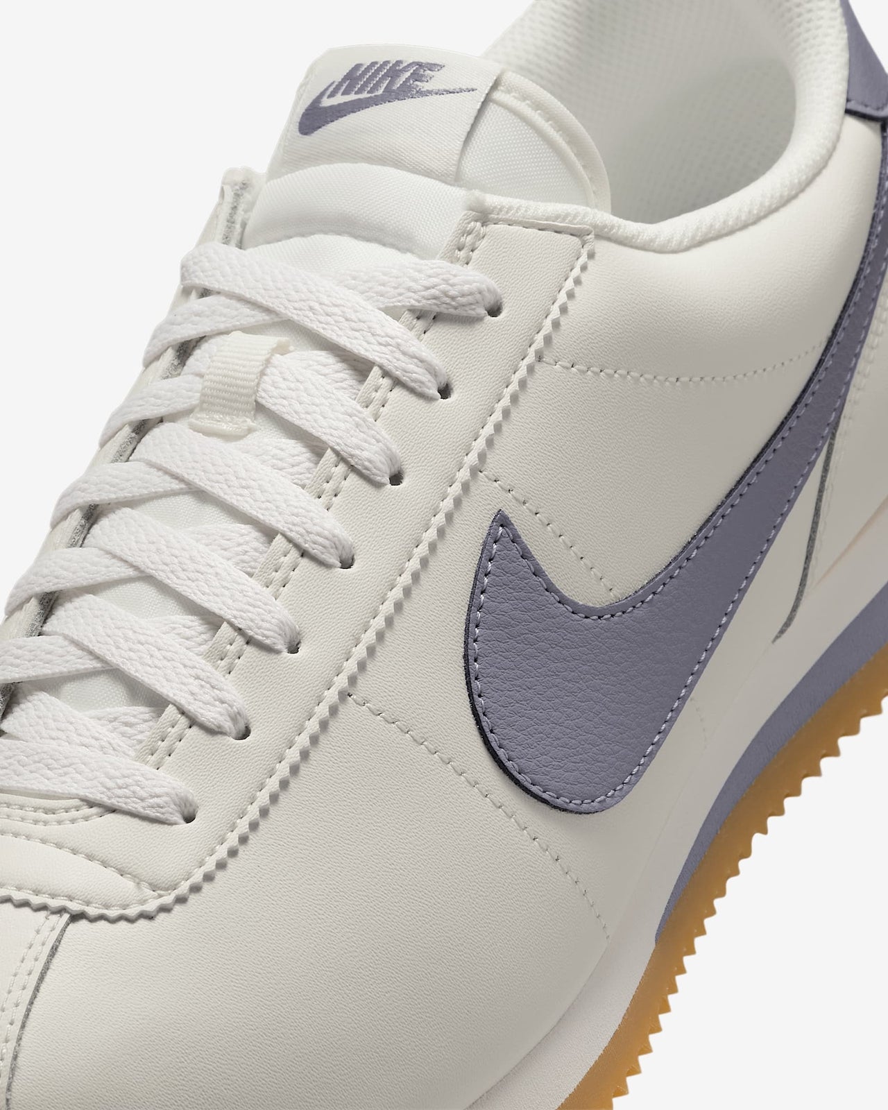 DM4044-111 Nike Cortez Leather Sail Gum Yellow Cement Grey (Men's)