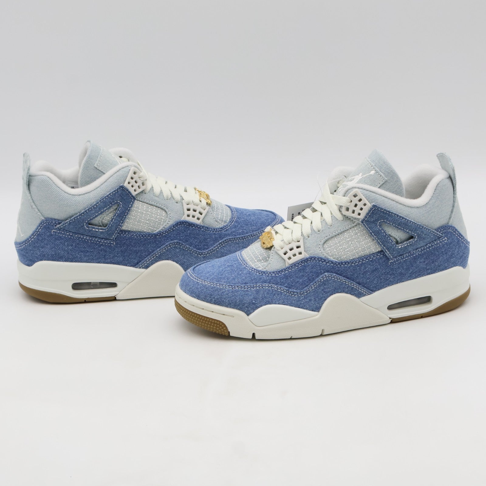 IB6716-100 Nike Women's Air Jordan 4 Denim Worn Blue (Women's)