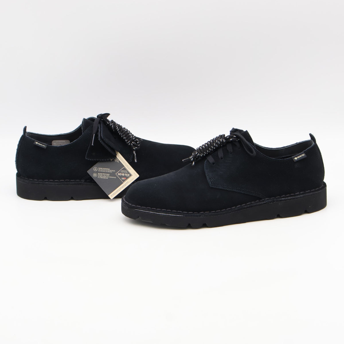 26182699 Clarks Desert London GORE-TEX Black Suede (Men's)