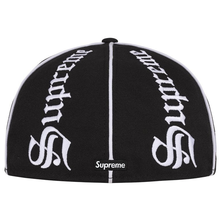 Supreme Piping Script New Era Black