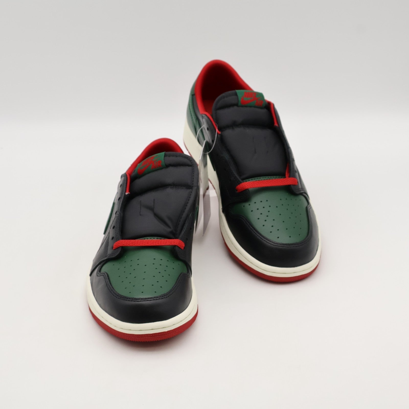 CZ0775-036 Nike Air Jordan 1 Retro Low OG Black and Gorge Green (Women's)