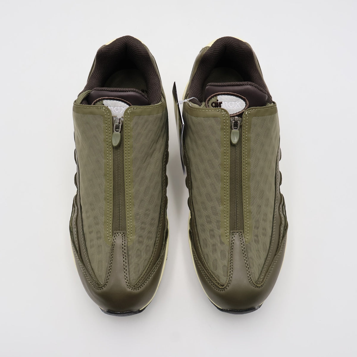 IQ3466-200 Nike Air Max 95 Big Bubble Zip "Medium Olive/Alabaster" (Men's)
