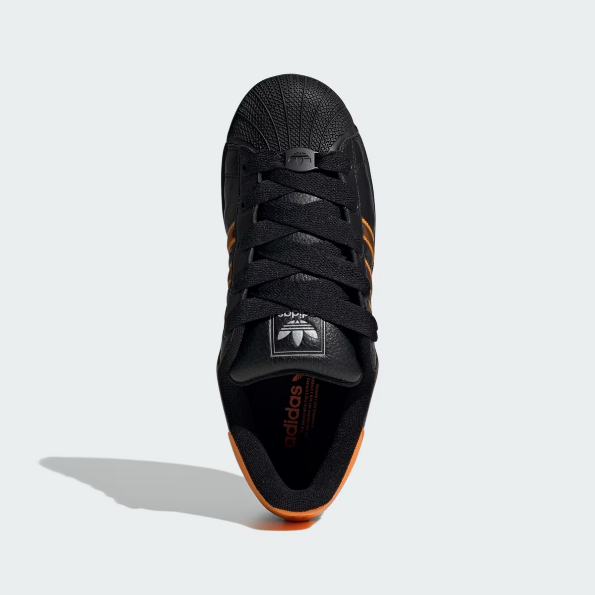 JQ6469 adidas Originals  Superstar 2 Core Black Crew Orange Semi Impact(Women's)