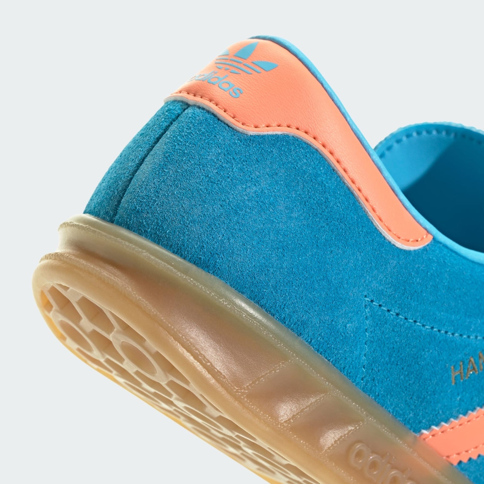 JS0682 adidas Originals Hamburg Sky Rush Semi Coral Gold Metallic (Women's)