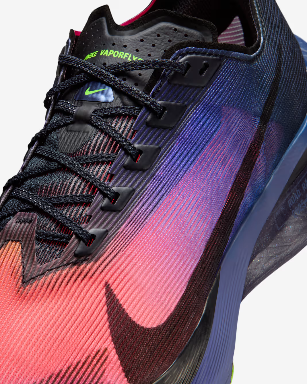 IO9571-400 Nike Vaporfly 4 Dark Obsidian Purple Dynasty Flash Crimson (Men's)
