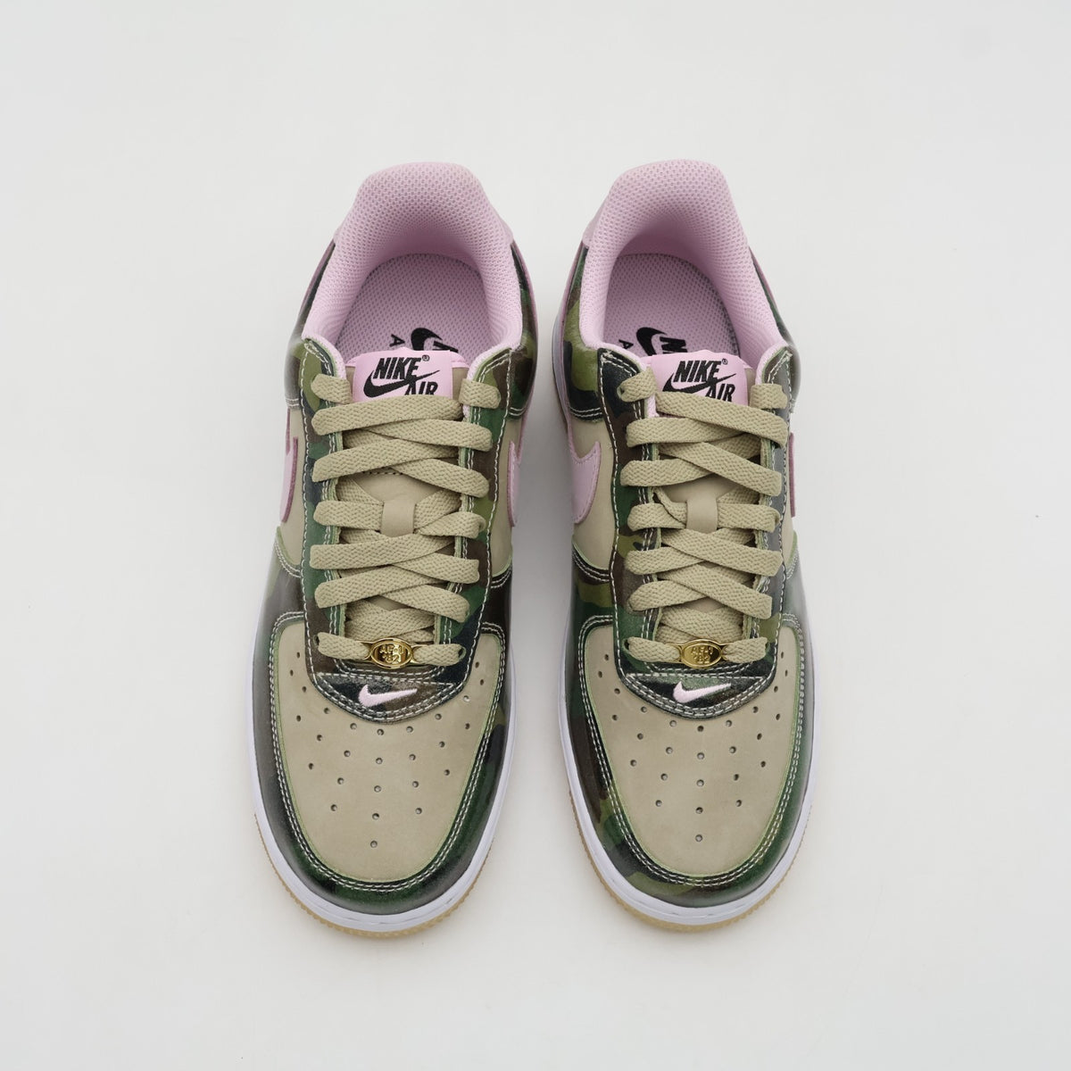 HQ1967-200 Nike Air Force 1 Low Retro Patent Camo Pink (Men's)