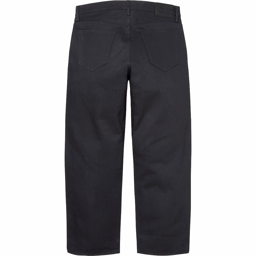 Supreme Rigid Loose Fit Selvedge Jean Rigid Black (26FW)