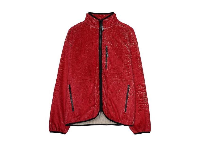 Supreme Kate Moss Fleece Jacket Red