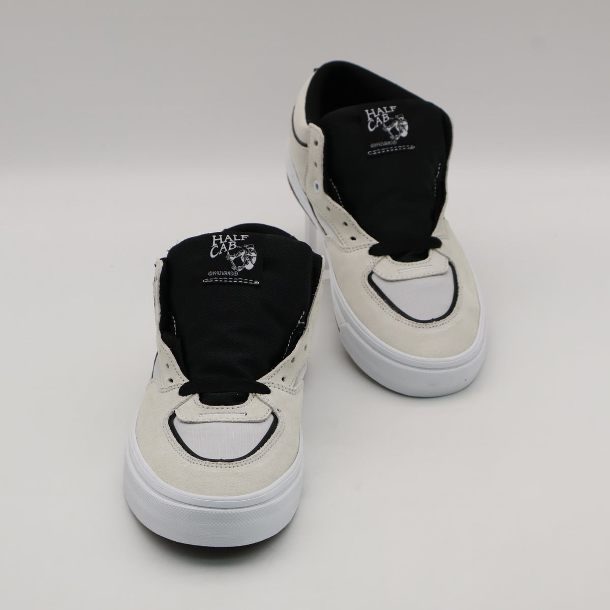 VN000D9ZYB2 Vans Skate Half Cab Wafflecup White Black (Men's)