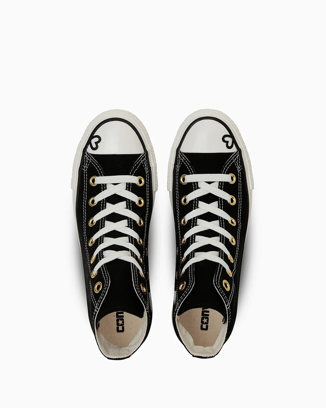 31315781 Converse  All Star PLTS Heartpoint Hi Black (Women's)