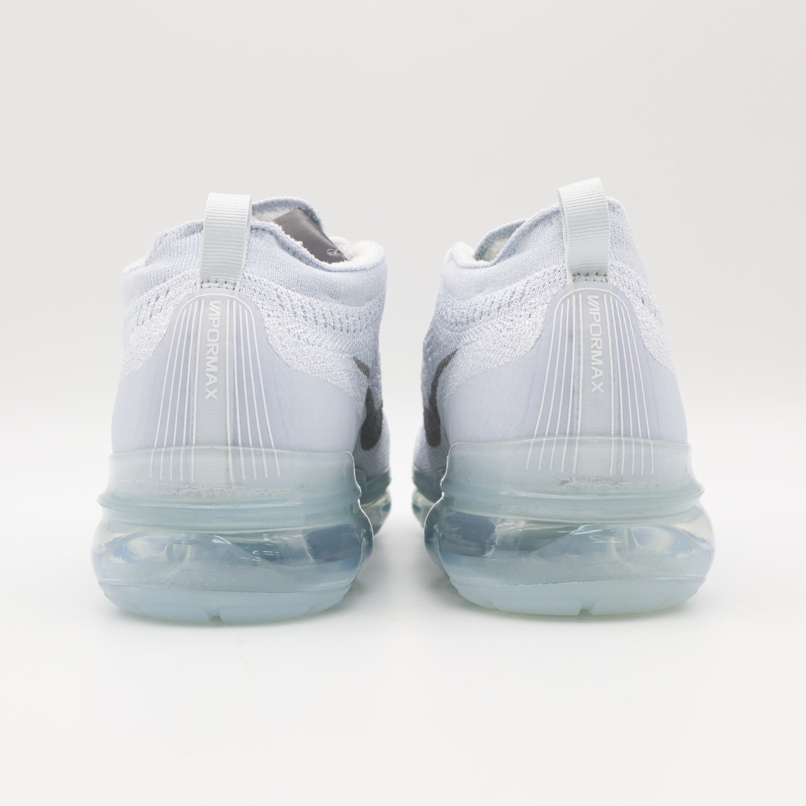 DV1678-002 Nike Air VaporMax 2023 Flyknit Pure Platinum White Silver Grey Men's)