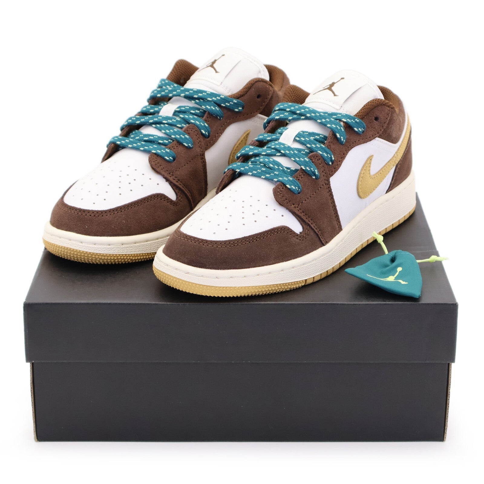 FB2216-200 Nike GS Air Jordan 1 Low SE Cacao Wow Twine Sail