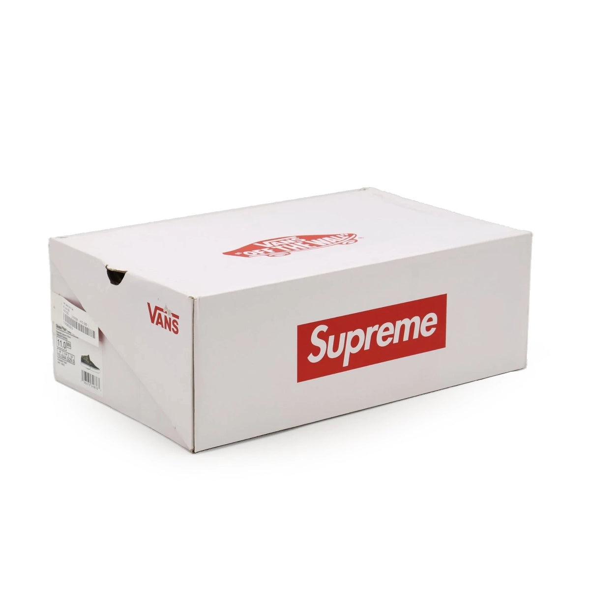 VN0A5KYABMA Supreme Vans Skate Leopard Half Cab 92 Black Animal Beige (Men's)