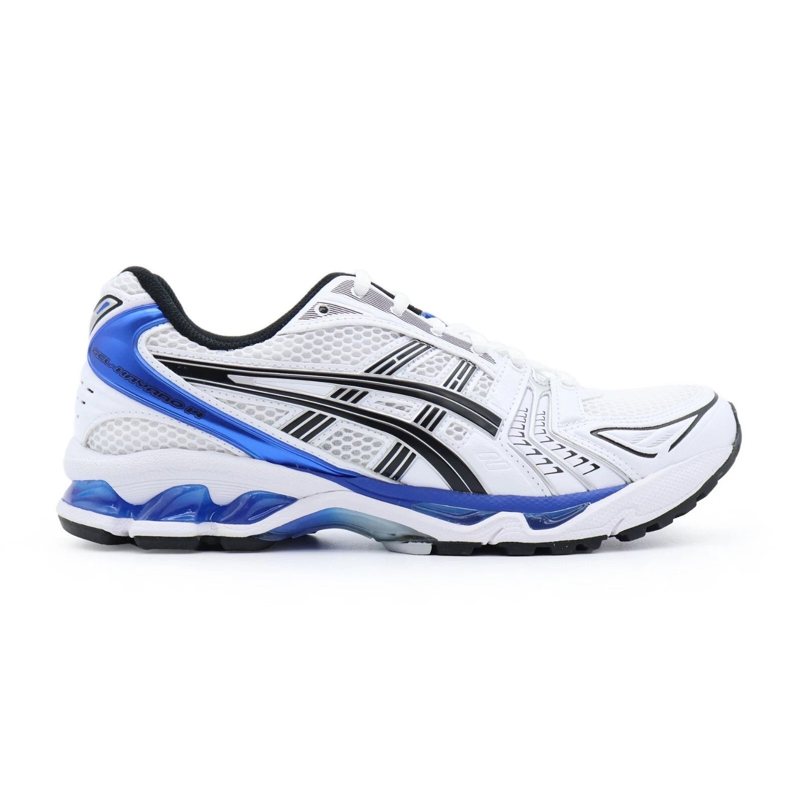 1201A019-101 Asics Gel-Kayano 14 White Tuna Blue Black Grey Silver (Men's)
