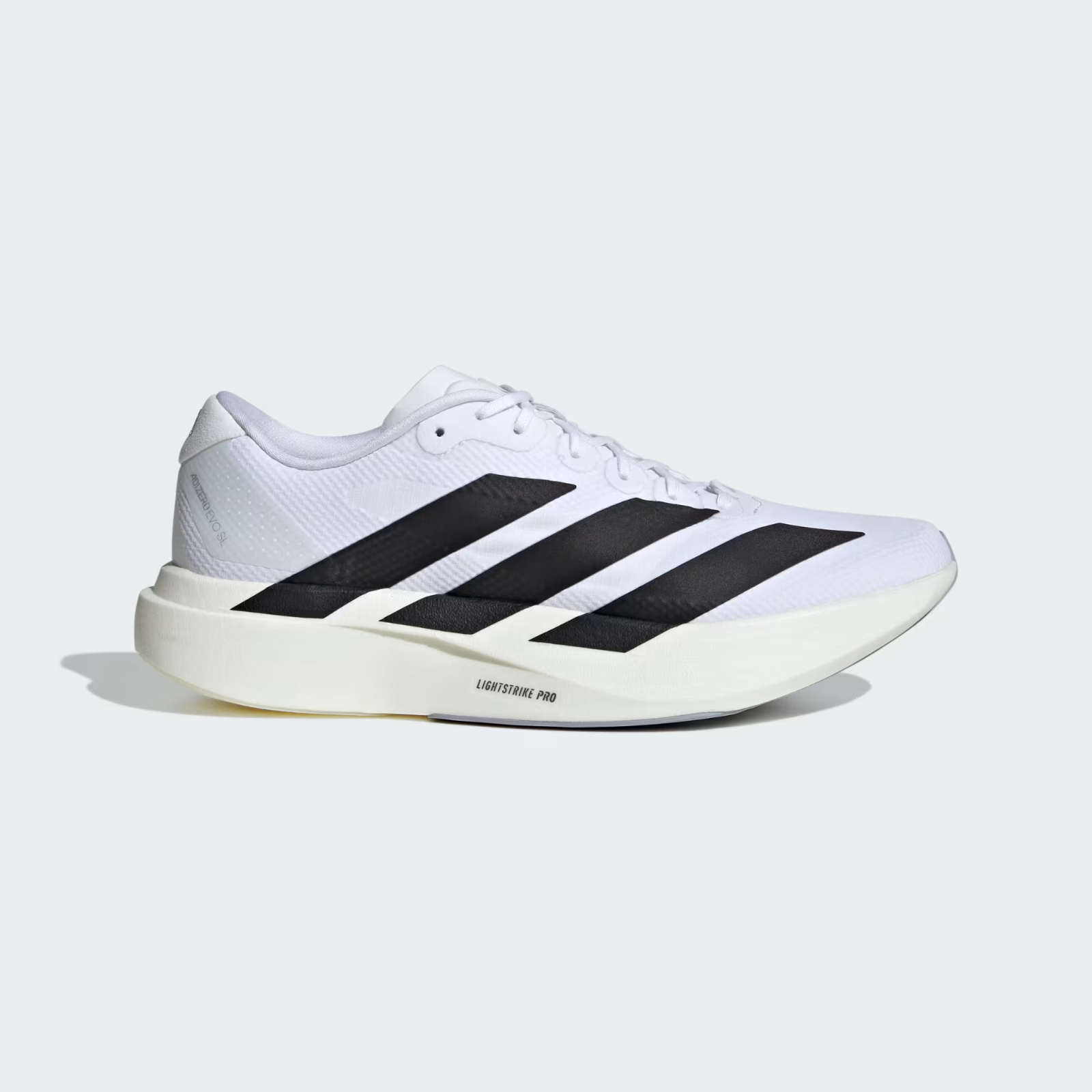 JR1912 adidas Adizero EVO SL Woven Footwear White Core Black (Men's)