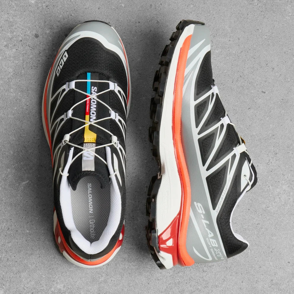 L49211000 Salomon XT-6 "Alloy/Black/Lava Falls" (Men's)
