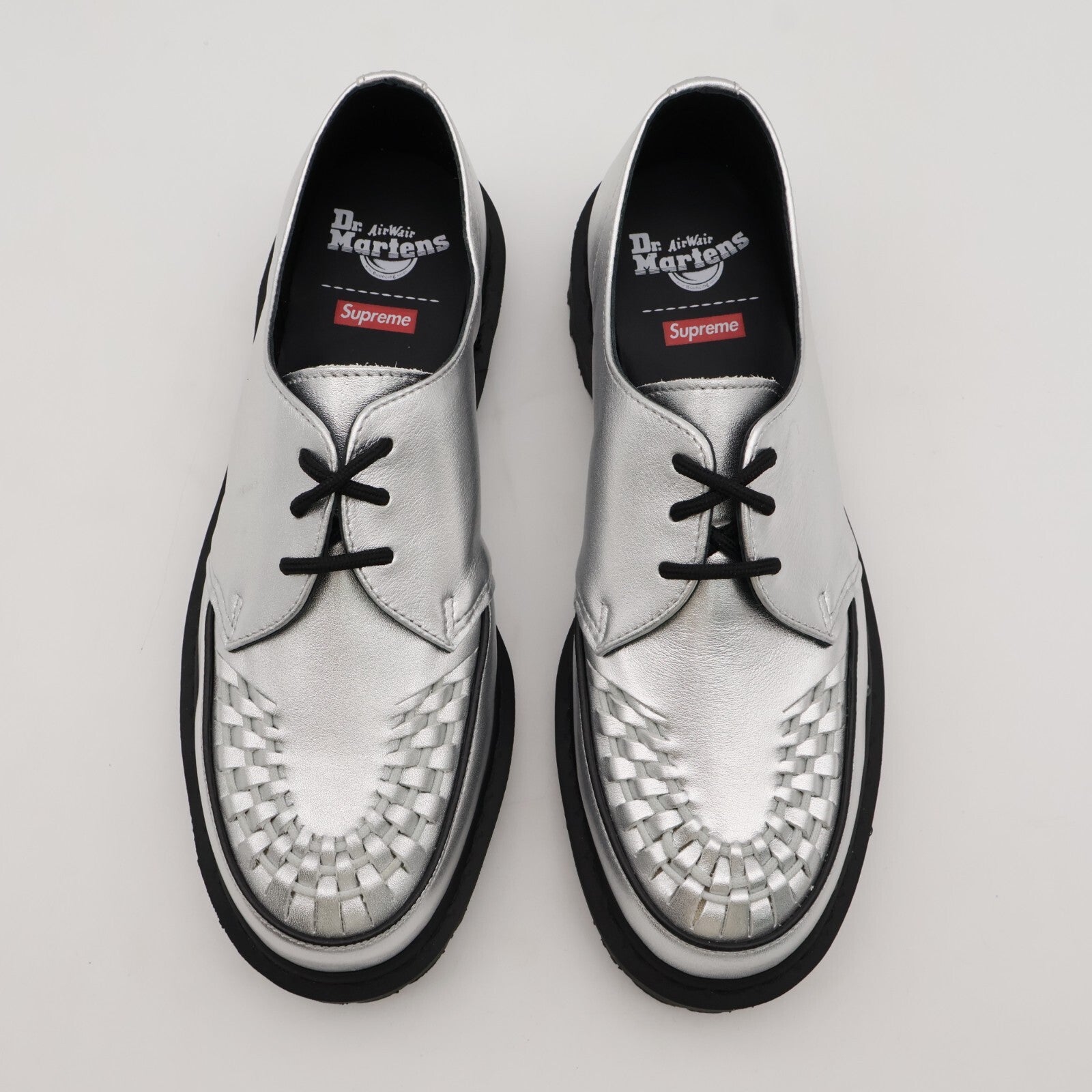 31773040 Supreme Dr.Martens Ramsey Creeper Silver