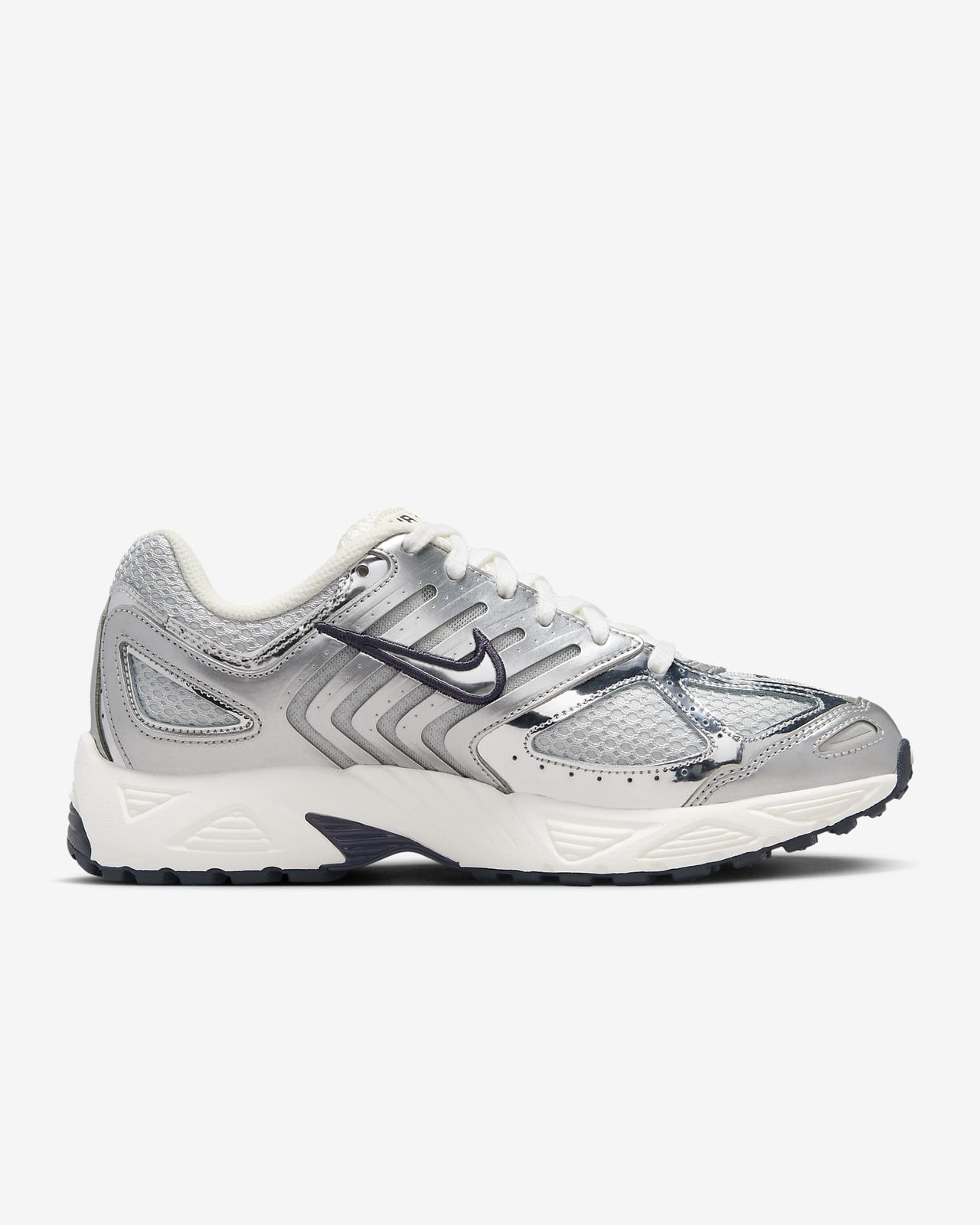 HJ7310-025 Nike Air Pegasus 2K5 Metallic Silver and Photon Dust (Women's)