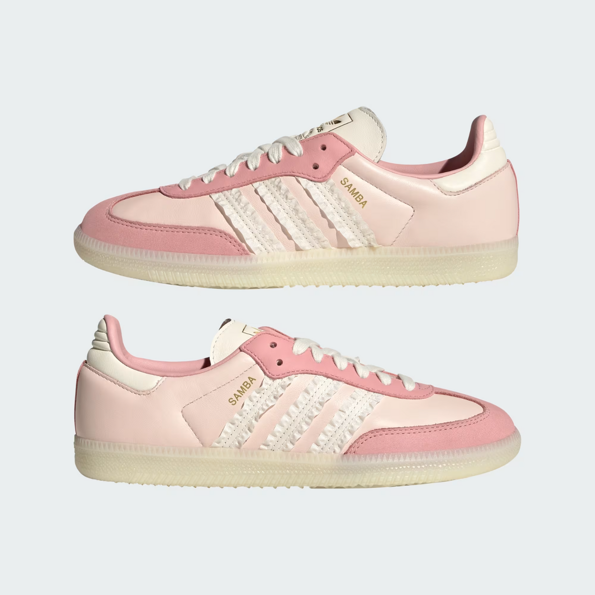 JR8830 adidas Originals  Samba Ruffle Stripes Wonder Mauve (Women's)
