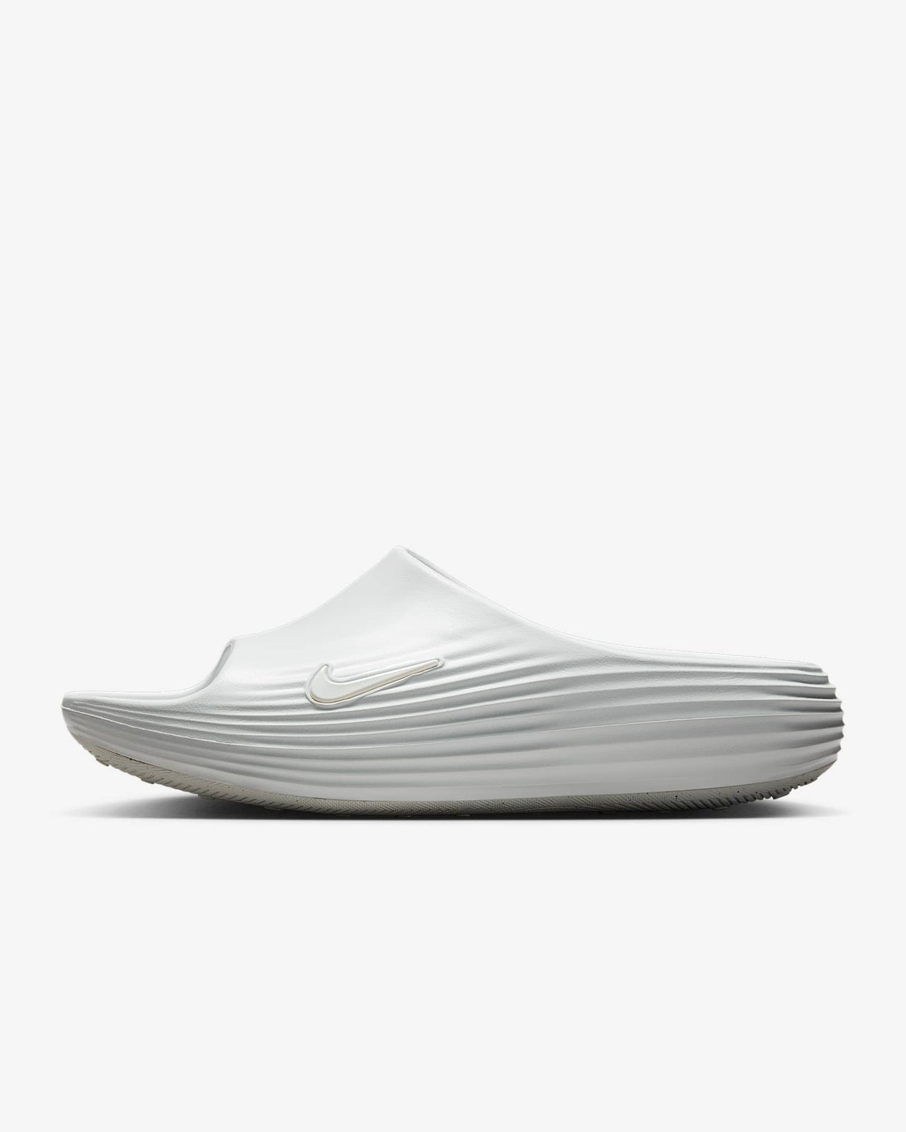 HV4479-100 Nike ReactX Rejuven8 Slide Triple White (Men's)