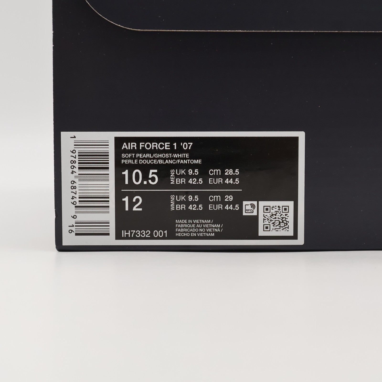 IH7332-001 Nike Air Force 1 Low Sail Brown (Men's)