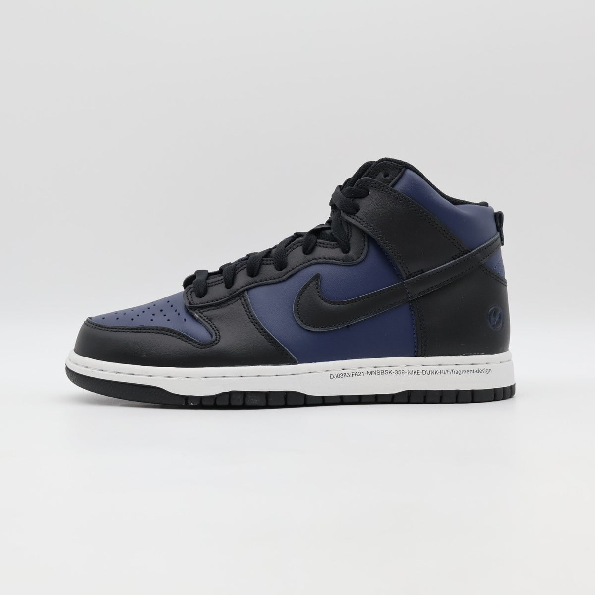 DJ0383-400 Nike Dunk High Fragment Design Tokyo Midnight Navy Black (Men's)