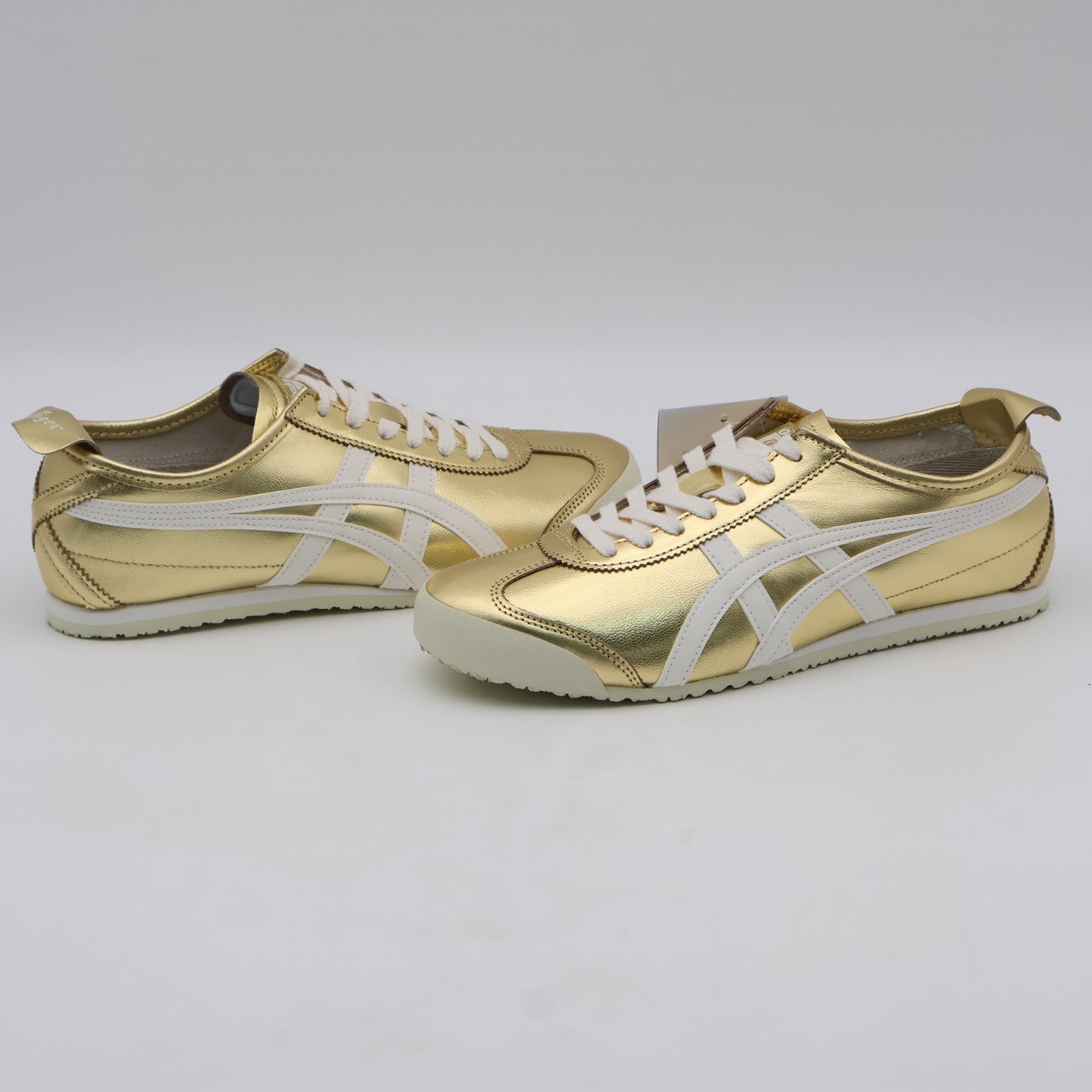 1183B566-201 Onitsuka Tiger Mexico 66 Gold White (Men's)