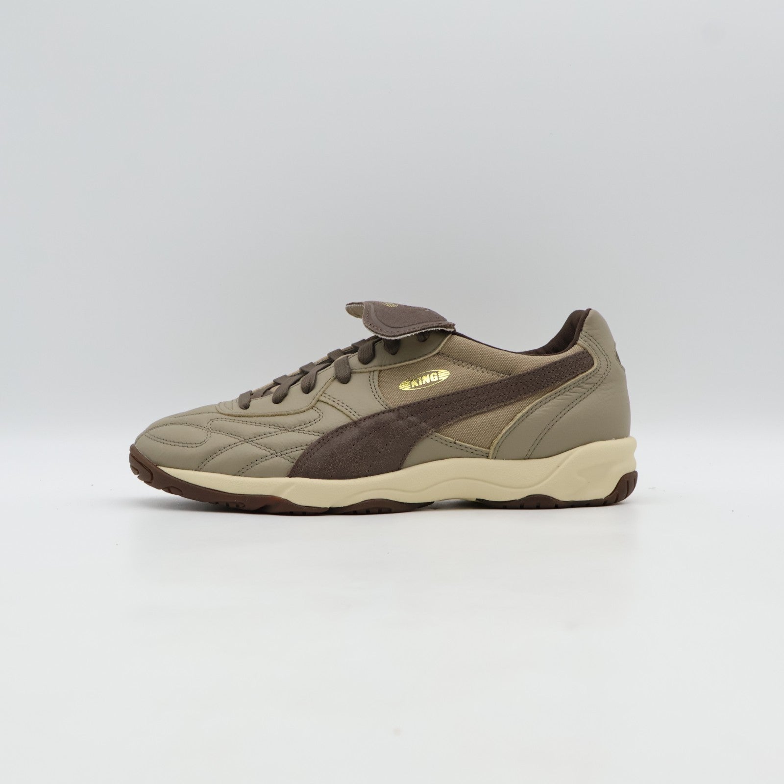 402582-01 Puma King Indoor Futbolito Ice Coffee Chocolate (Men's)