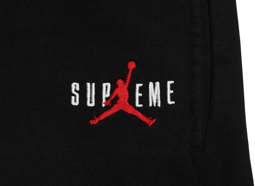 Supreme Jordan Sweatpant Black