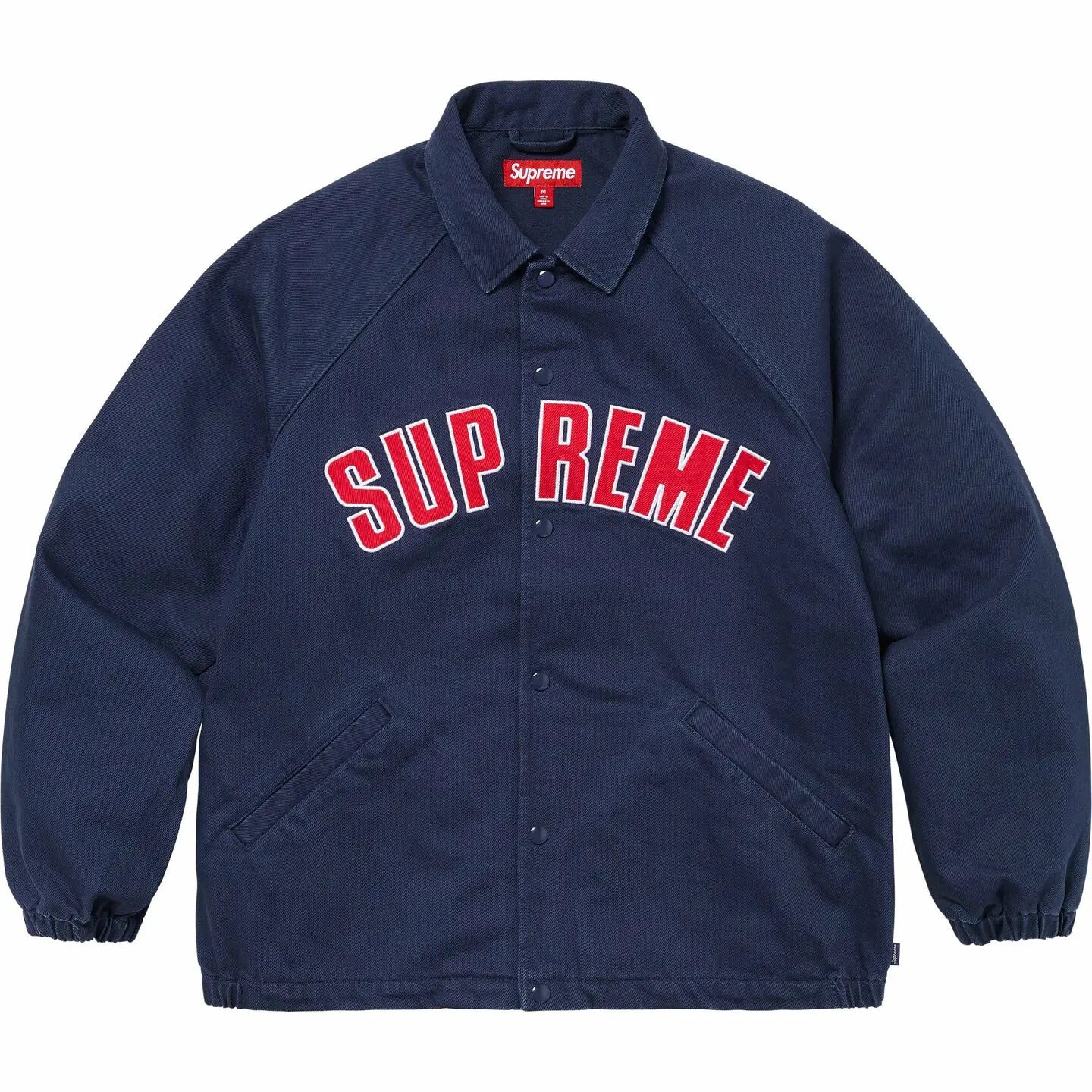Supreme ARC Denim Coaches Jacket Navy