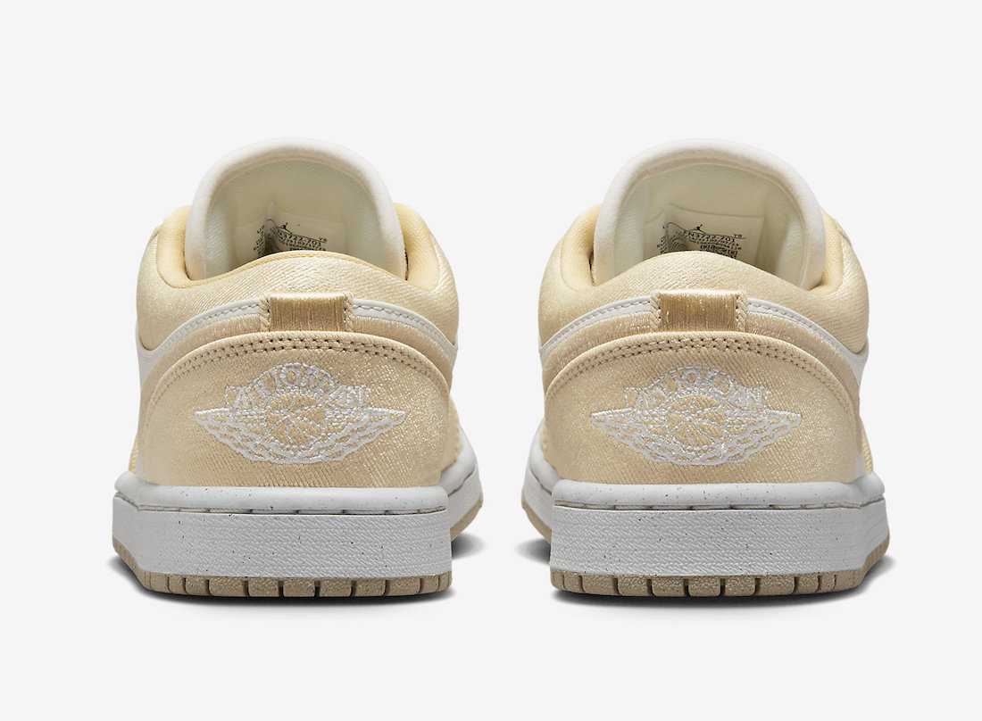 FN3722-701 Nike Air Jordan 1 Low SE Team Gold (Women's)