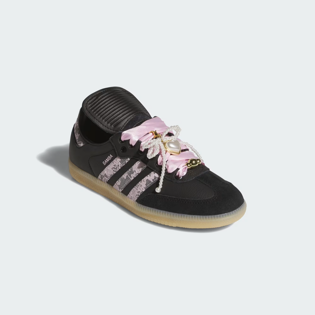 KJ6086 adidas Originals Samba LT Core Black Clear PinkBliss Bliss Pink (Women's)