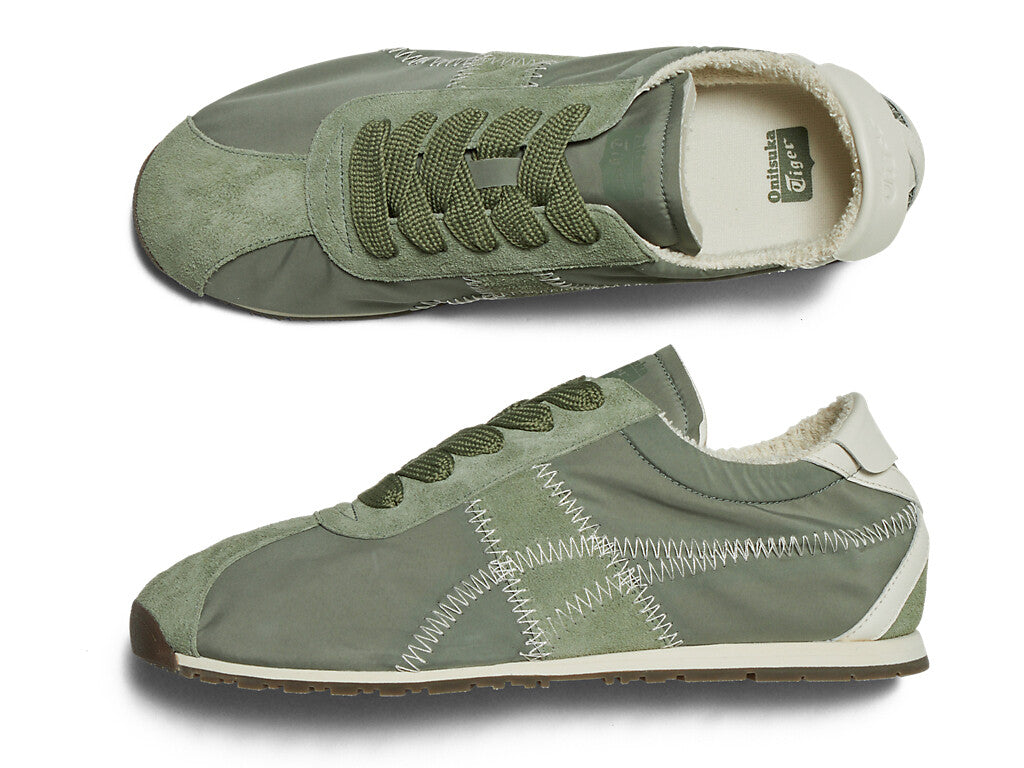 1183C317-300 Onitsuka Tiger Tiger Corsair A55 Lichen Green Cream (Men's)