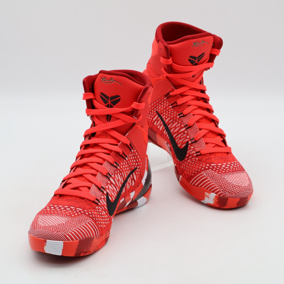FZ7335-600 Nike Kobe 9 Elite Protro Bright Crimson and Emerald Green (Men's)
