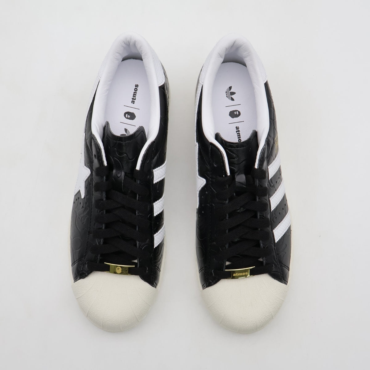 JQ3666 atmos A BATHING APE adidas Originals SSTR 5 Core Black Footwear (Men's)