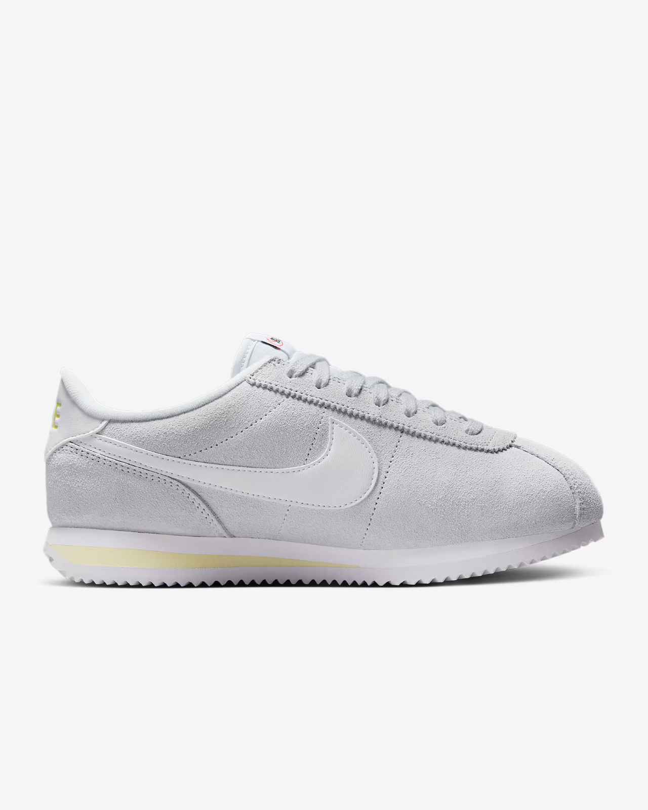 IB1857-001 Nike Cortez Football Grey Alabaster Black White (Women's)