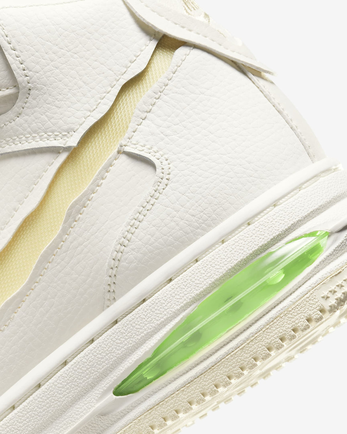 FB1374-100 Nike Air Force 1 Mid Evo Sail Lime Blast Coconut Milk (Men's)