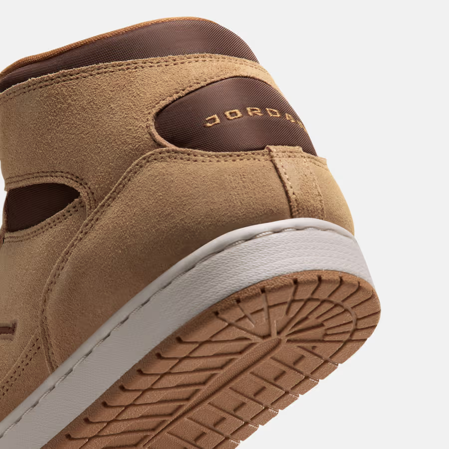 IQ5685-700 Nike Jordan Court Connect Mid "Wheat/Cacao Wow" (Men's)
