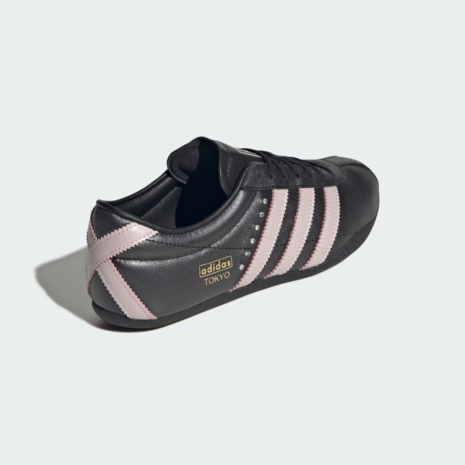 LA3432 adidas Tokyo "Core Black/Sandy Pink Met" (Women's)