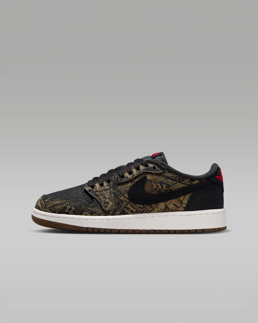 IV7010-001 Nike GS Air Jordan 1 Low OG "Laser"