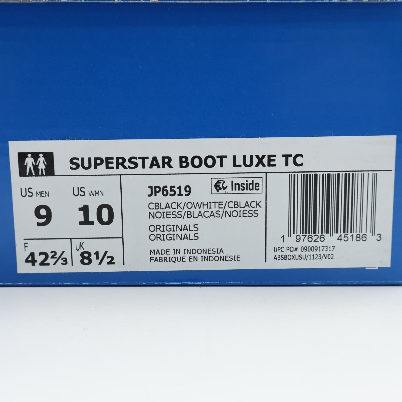 JP6519 THUG CLUB adidas Originals Superstar Boots Luxe Core Black (Men's)