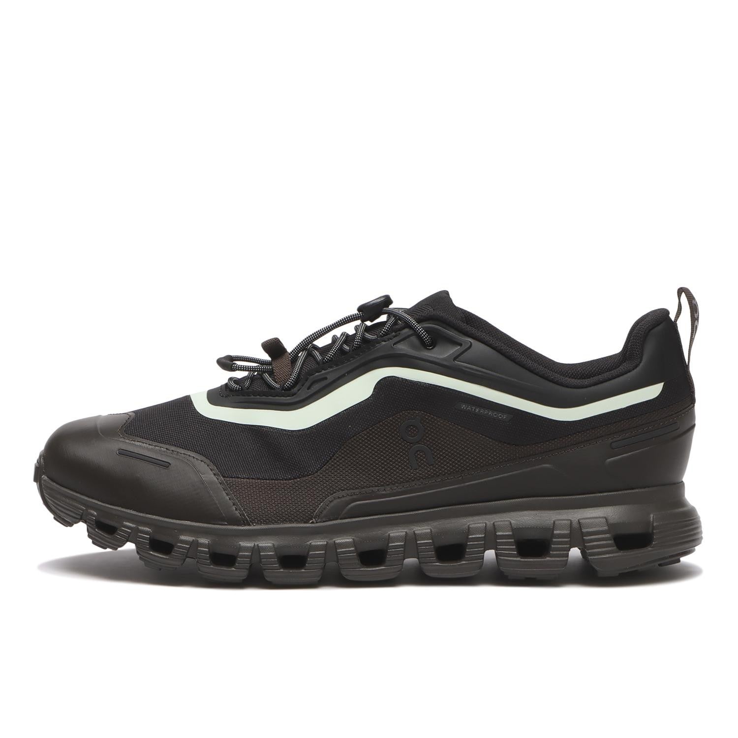 3MG10422535 On Cloud 6 Geo Waterproof Black/Lima (Men's)
