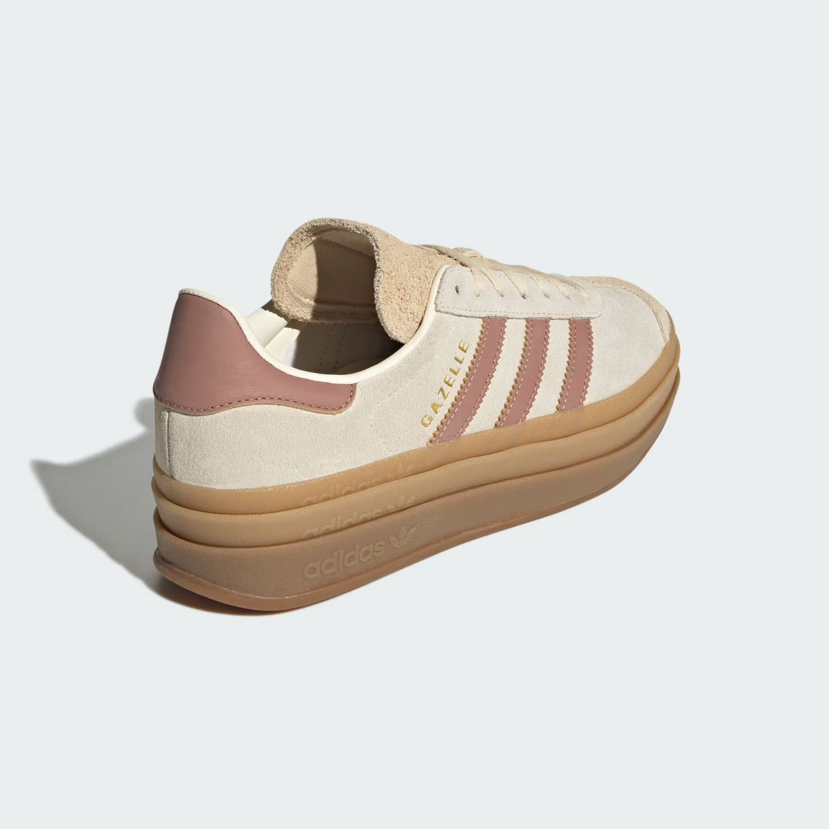 JS3893 adidas Originals  Gazelle Bold Cream White Warm Clay (Women's)